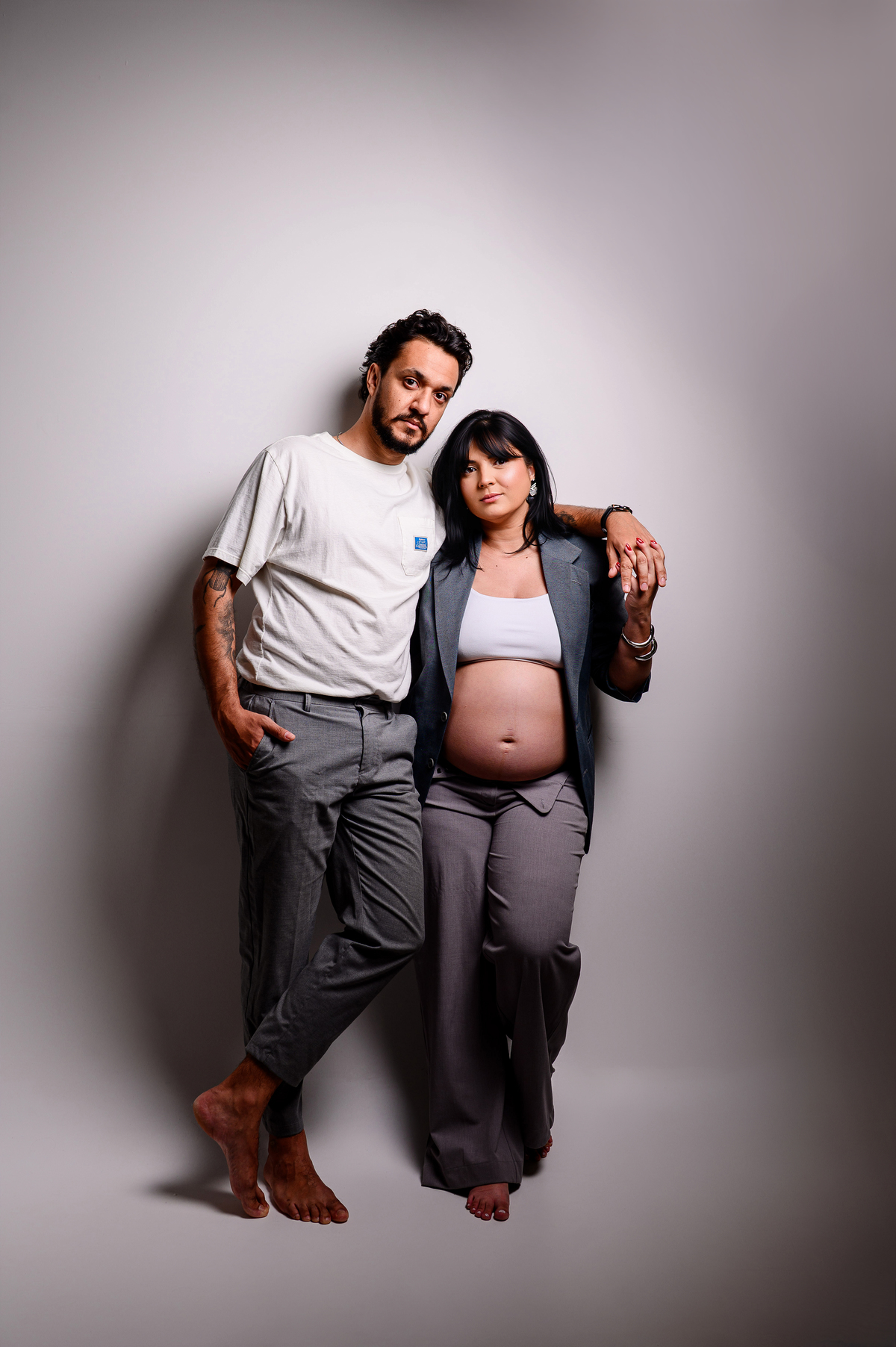 ensaio gestante estudio fotografo bruna e welison atemporal clean foto