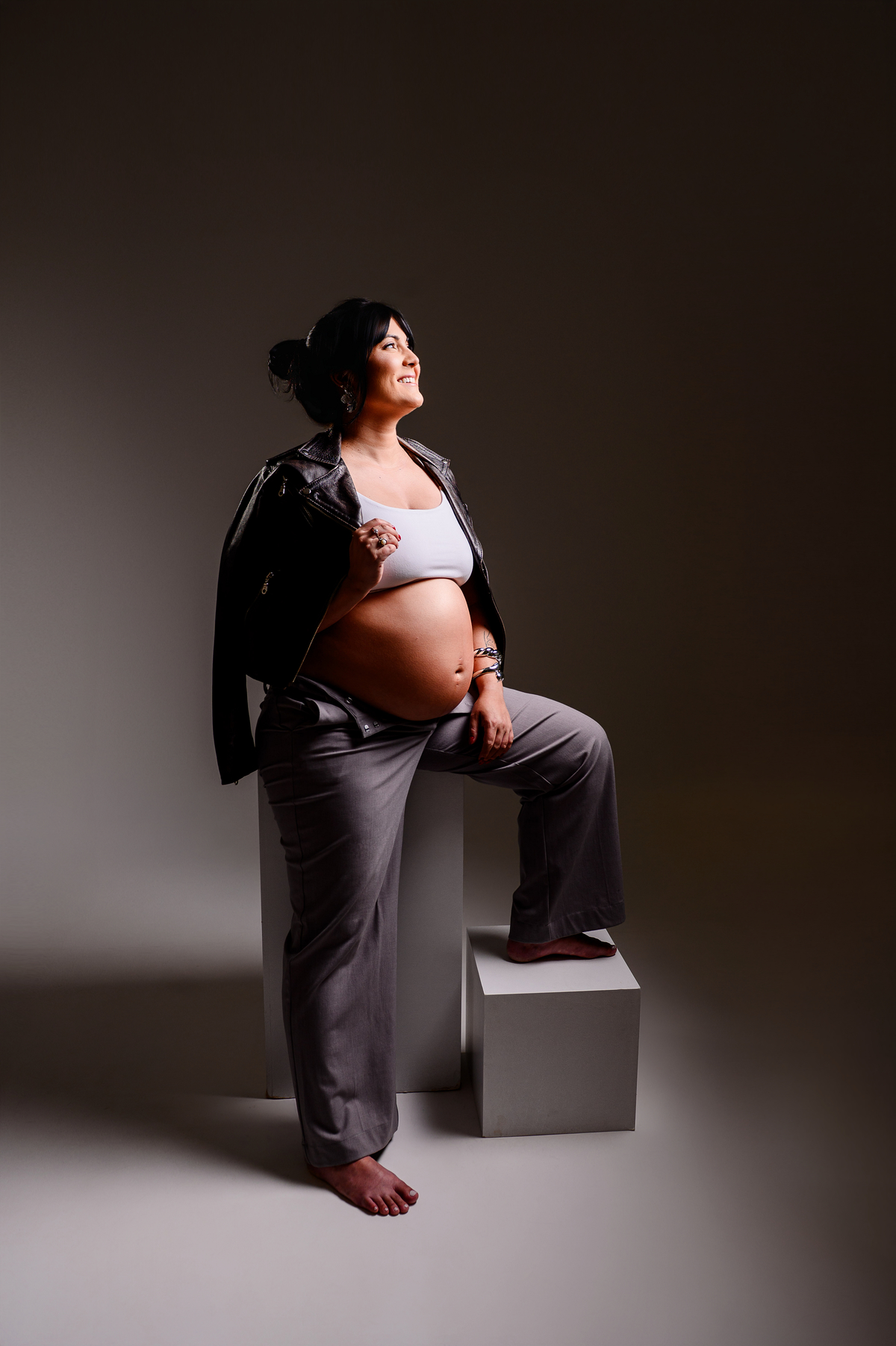 ensaio gestante estudio fotografo bruna e welison atemporal clean foto