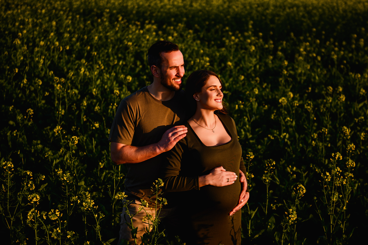 ensaio gestante gravida foto externo canola tapera