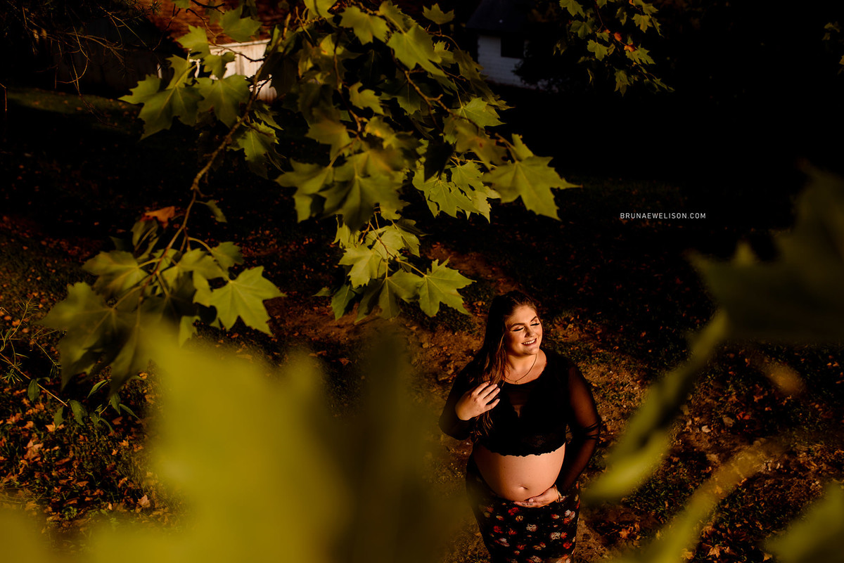 ensaio gestante fotografia cachoeira nao me toque bruna e welison fotografo rs gravida