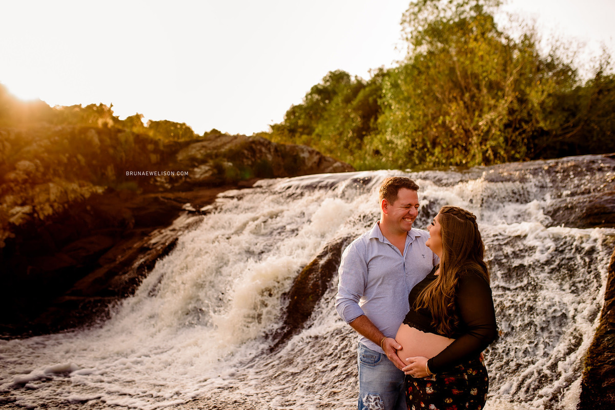 ensaio gestante fotografia cachoeira nao me toque bruna e welison fotografo rs gravida