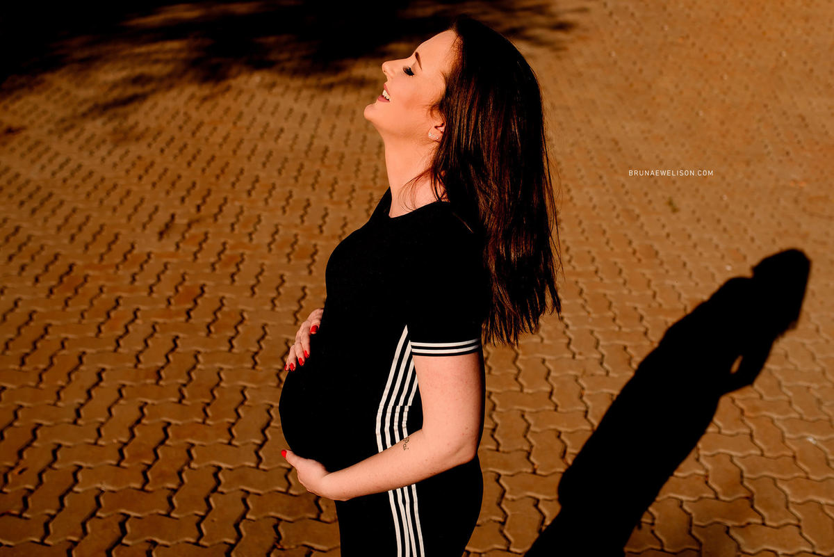ensaio gestante fotografia book gravida nao me toque lagoa dos tres cantos bruna e welison foto