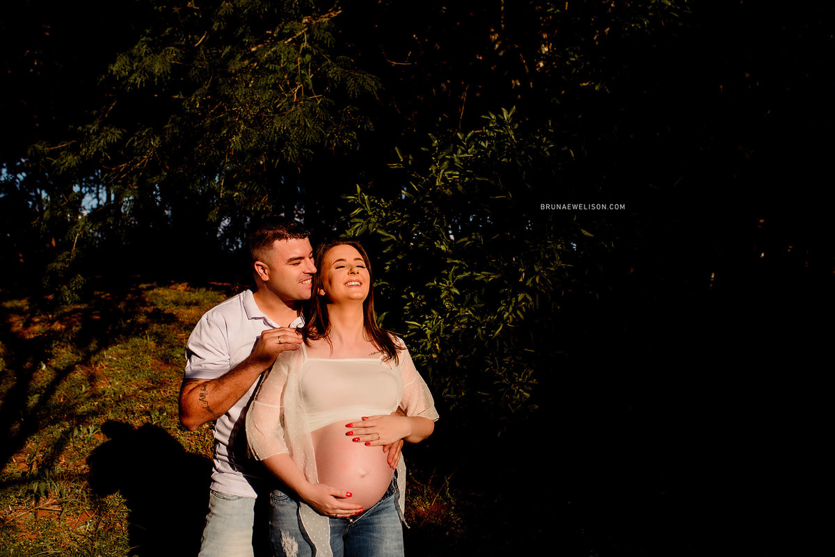 ensaio gestante fotografia book gravida nao me toque lagoa dos tres cantos bruna e welison foto