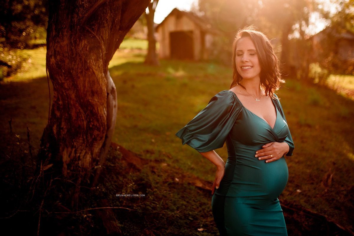 ensaio gestante fotografia gestação bruna e welison foto nao me toque colorado tapera espumoso