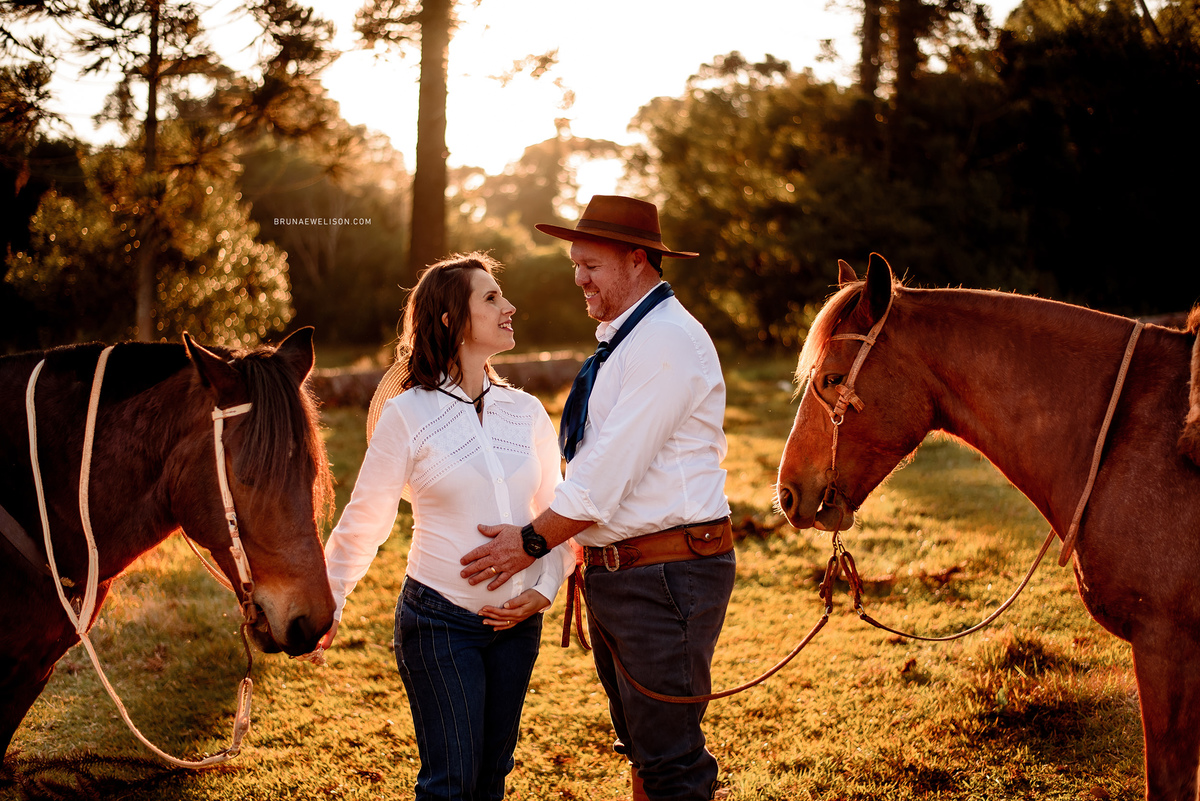 ensaio gestante fotografia gestação bruna e welison foto nao me toque colorado tapera espumoso