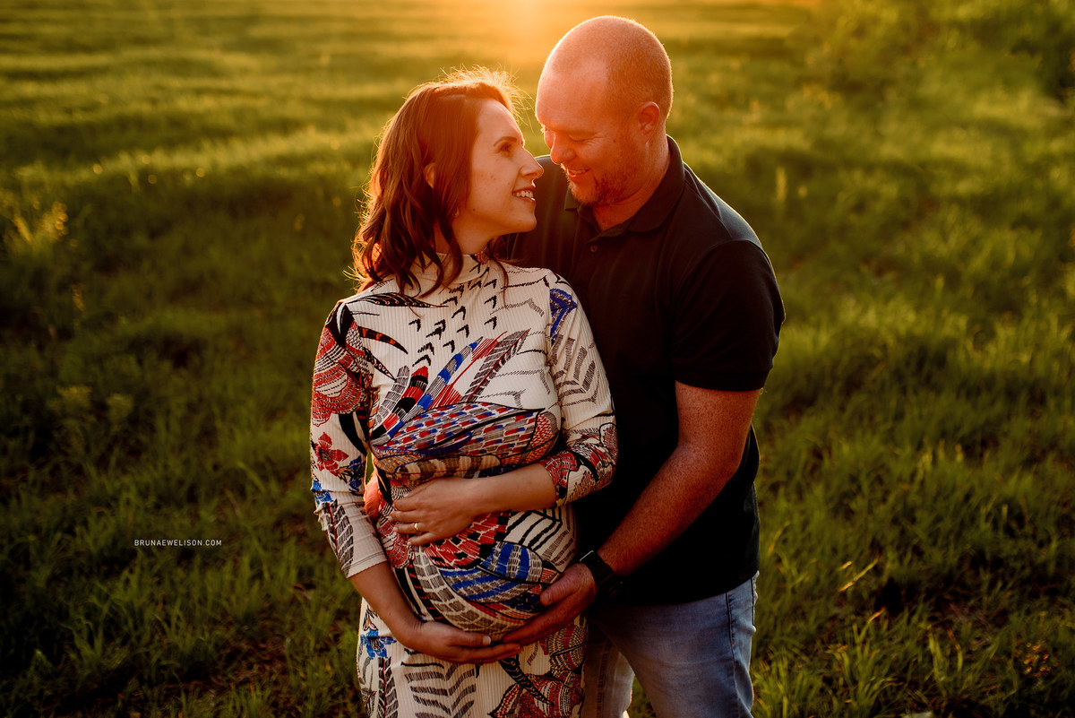 ensaio gestante fotografia gestação bruna e welison foto nao me toque colorado tapera espumoso