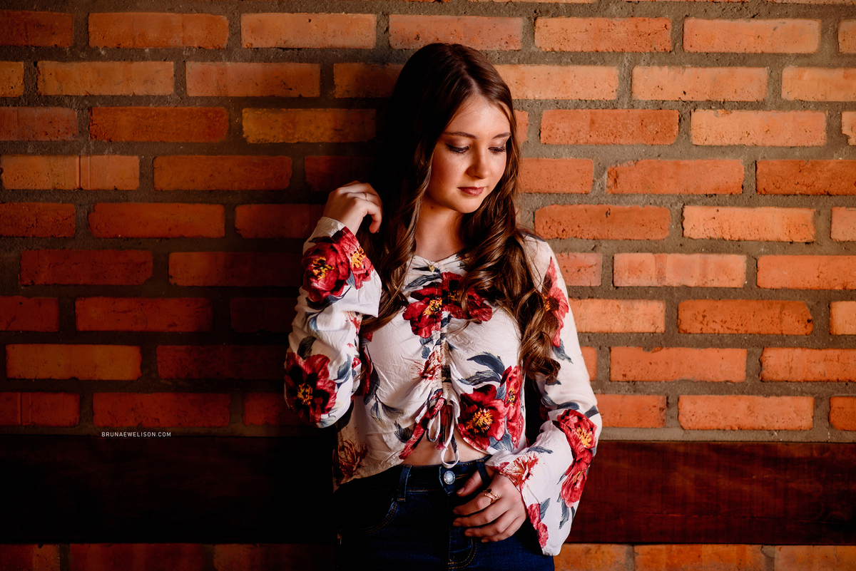 ensaio 15 anos feminino bruna e welison fotografia nao me toque rs book tapera espumoso fotos urbano