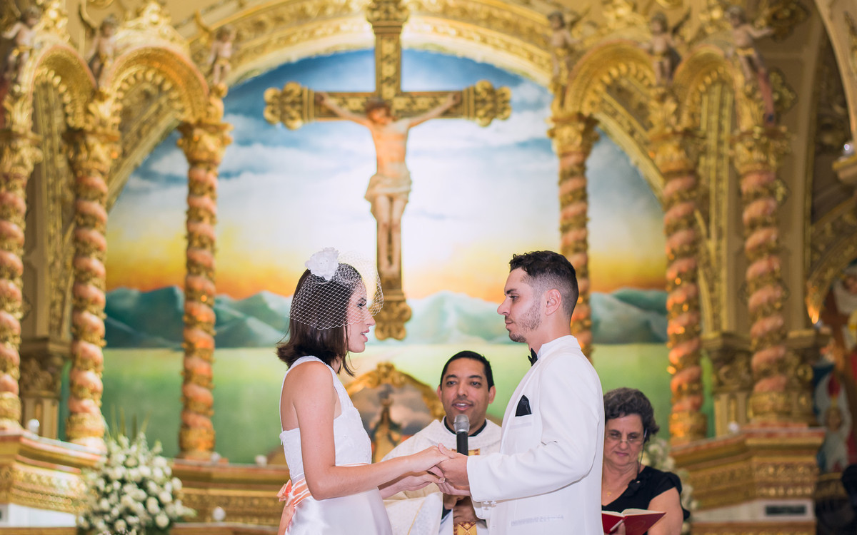 Casamento na Igreja São Sebastião, Louveira, SP
