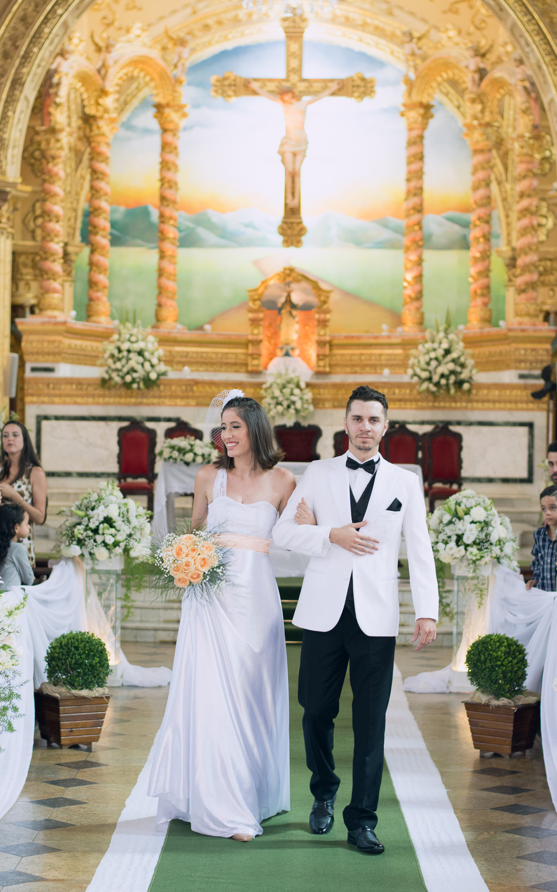 Casamento na Igreja São Sebastião, Louveira, SP