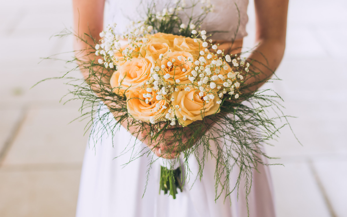 Buquê de casamento estilo boho