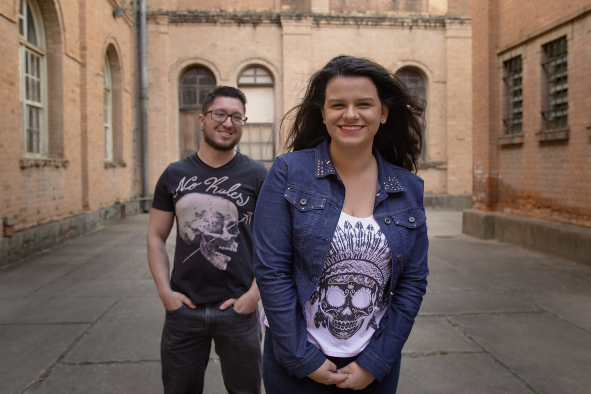 Ensaio pré-wedding diferente