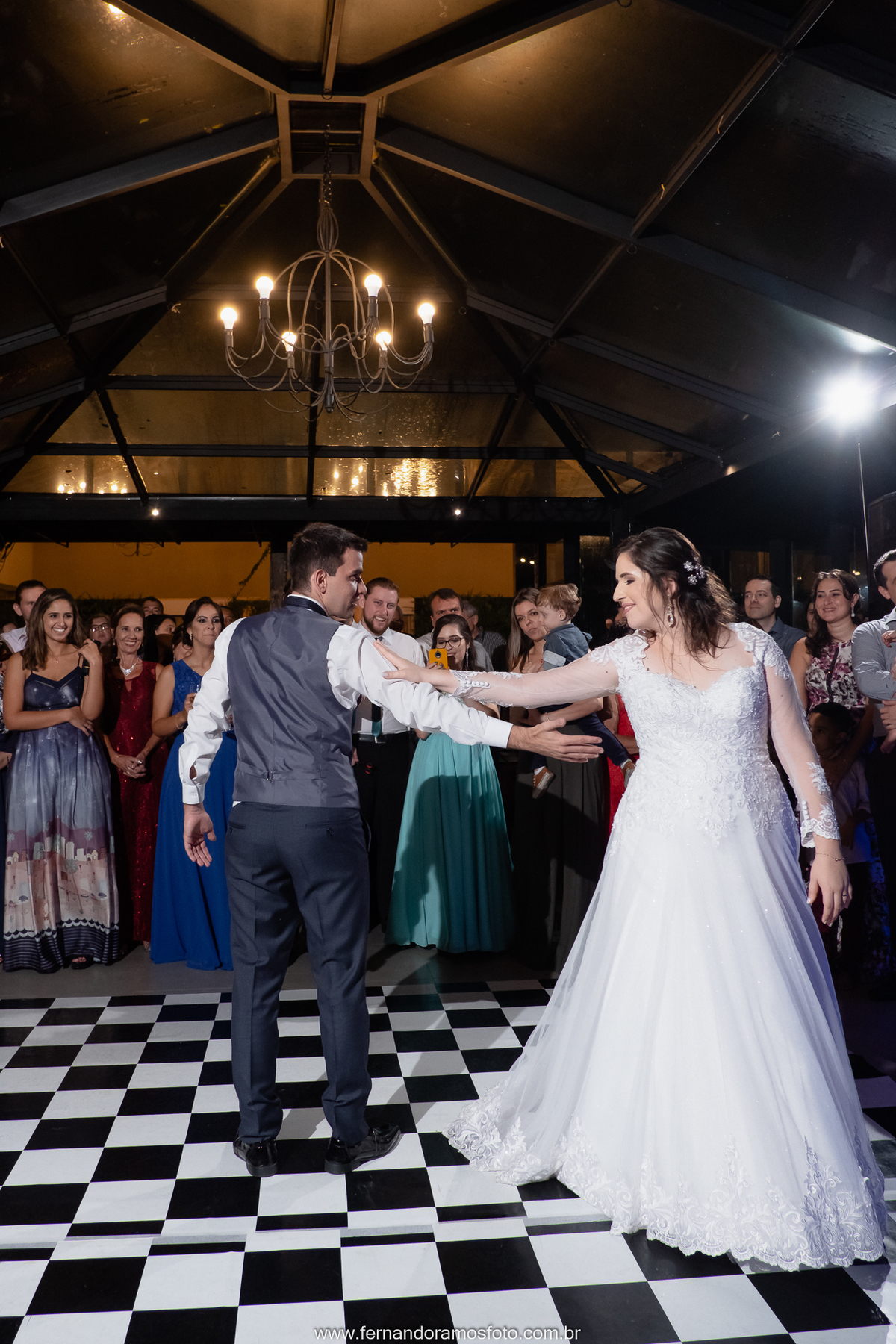 Festa de casamento realizada no espaço Spazio di Cristalli em Itupeva, São Paulo
