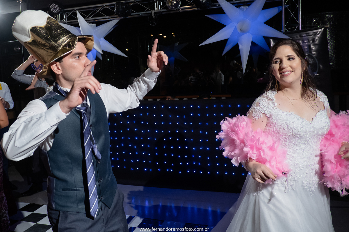 Festa de casamento realizada no espaço Spazio di Cristalli em Itupeva, São Paulo