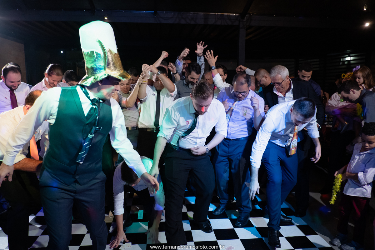 Festa de casamento realizada no espaço Spazio di Cristalli em Itupeva, São Paulo