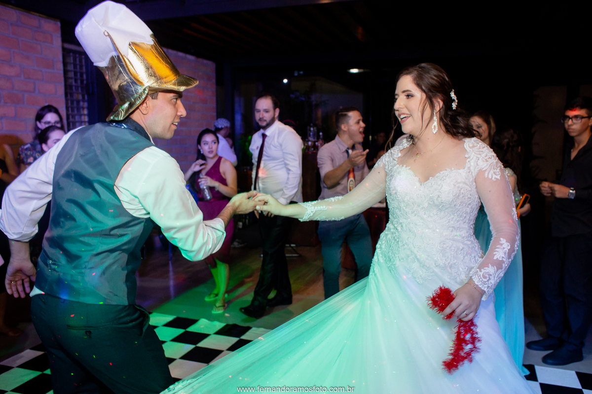 Festa de casamento realizada no espaço Spazio di Cristalli em Itupeva, São Paulo