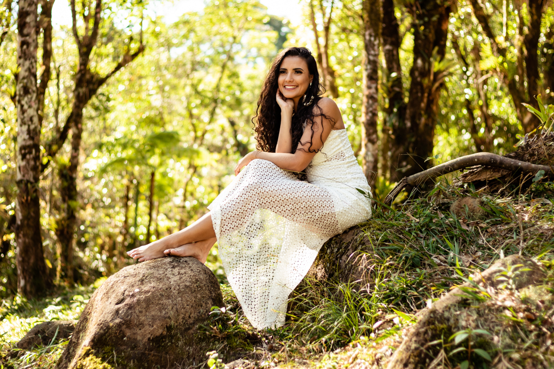 ensaio feminino na natureza