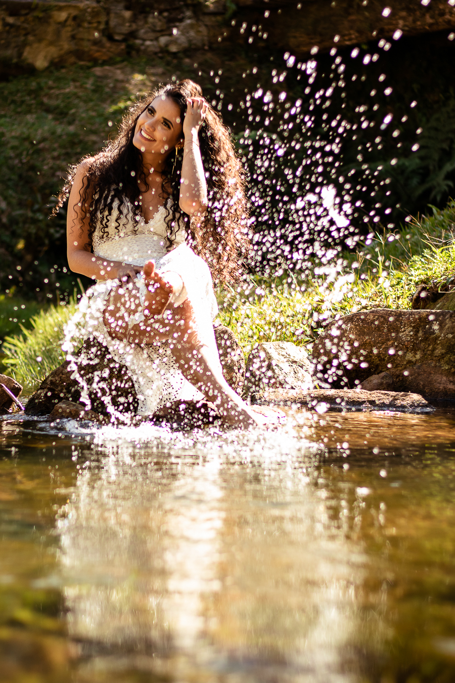 ensaio feminino na natureza