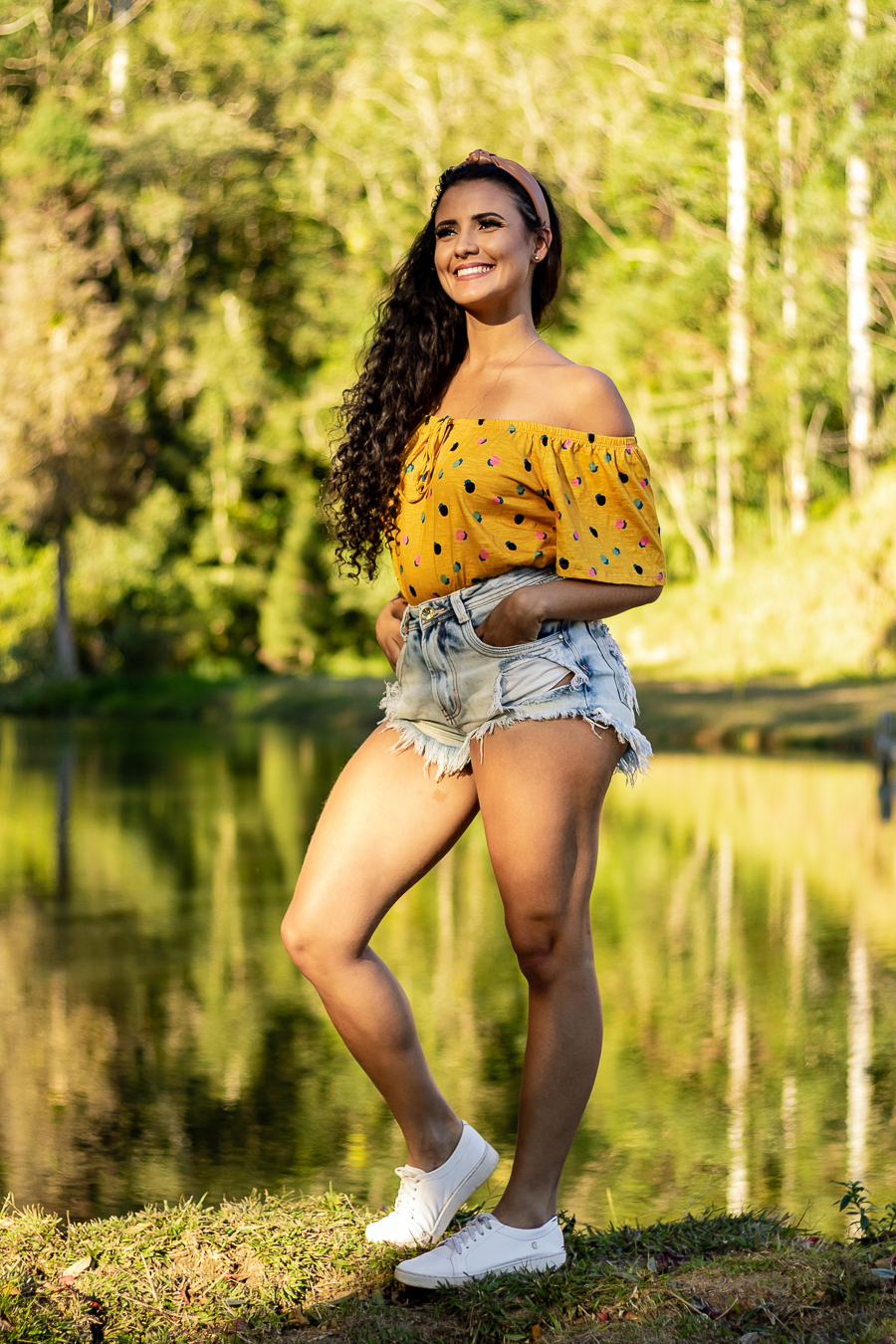 ensaio feminino na natureza