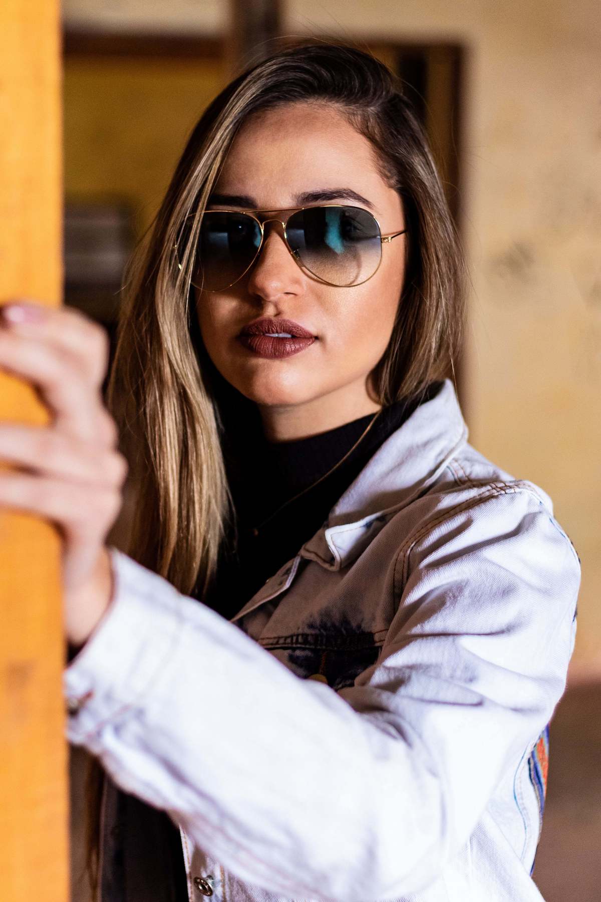 ensaio casual feminino natureza
