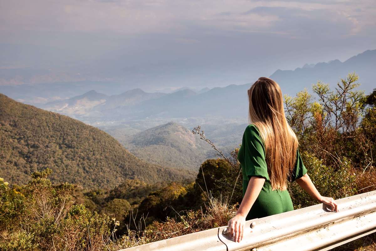 ensaio casual feminino natureza