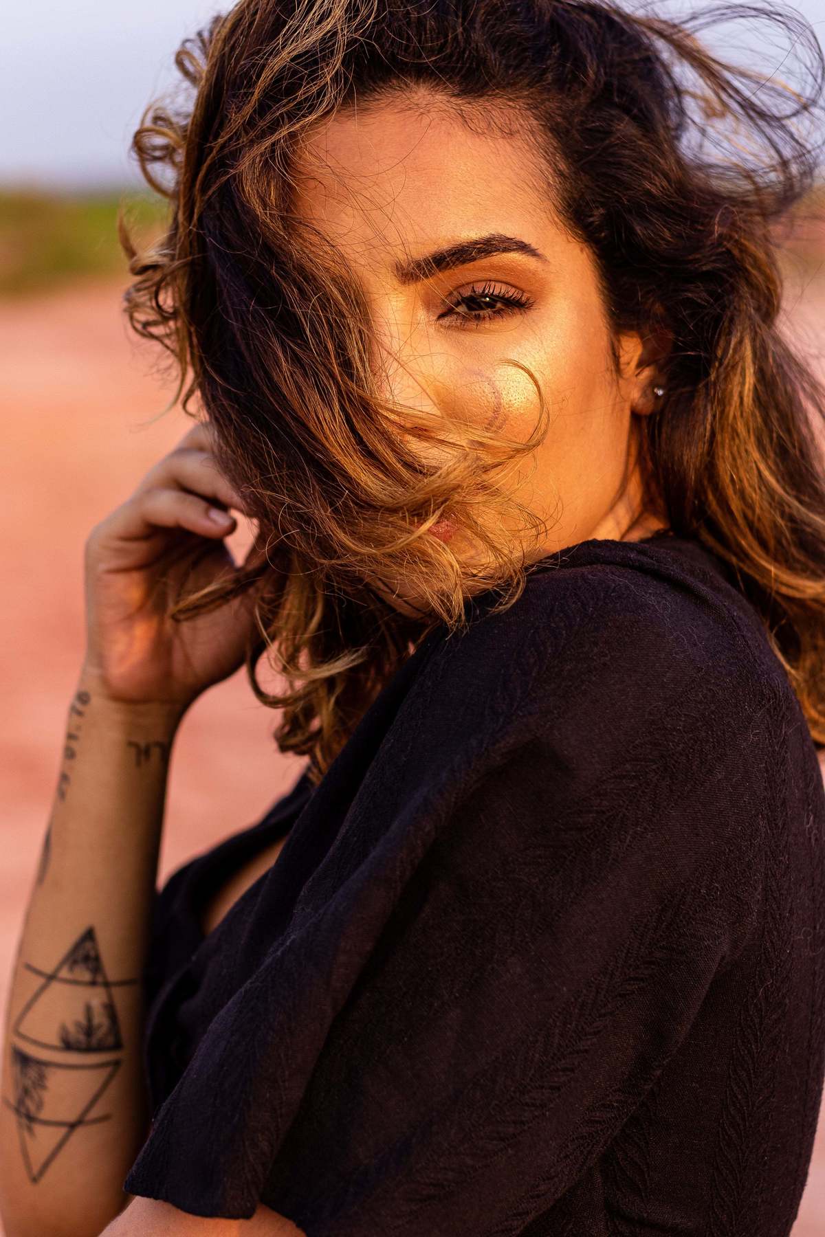 ensaio casual feminino criativo
