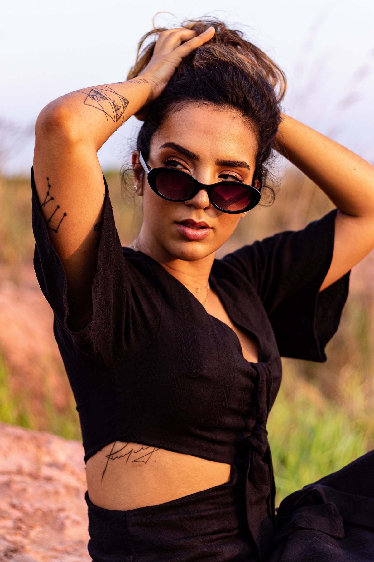 ensaio casual feminino criativo