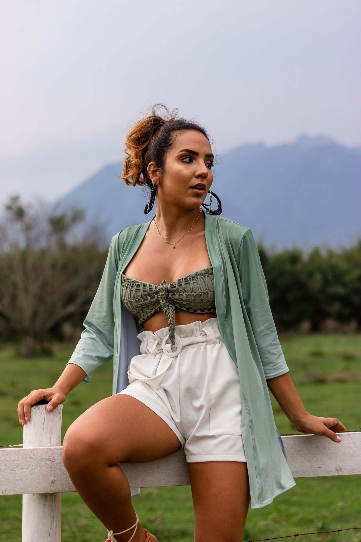 ensaio casual feminino criativo
