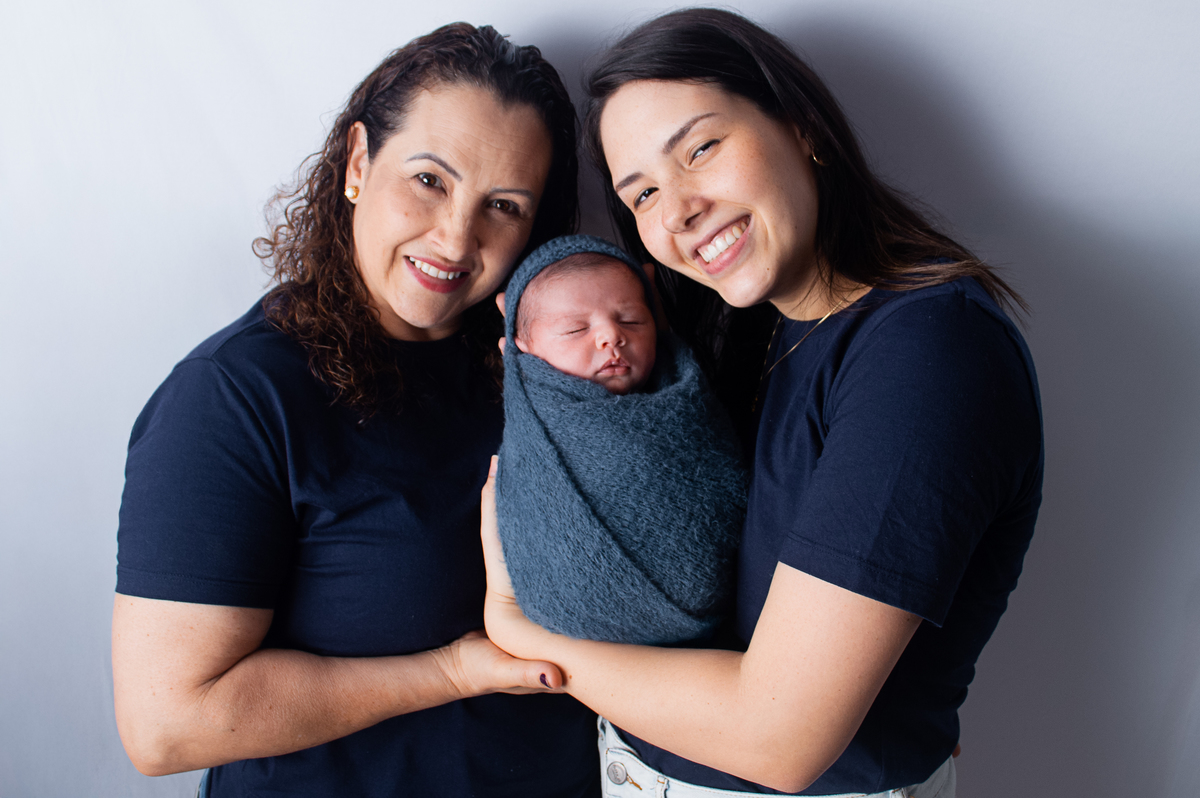 Oliver em seu ensaio Newborn, com 17 dias.