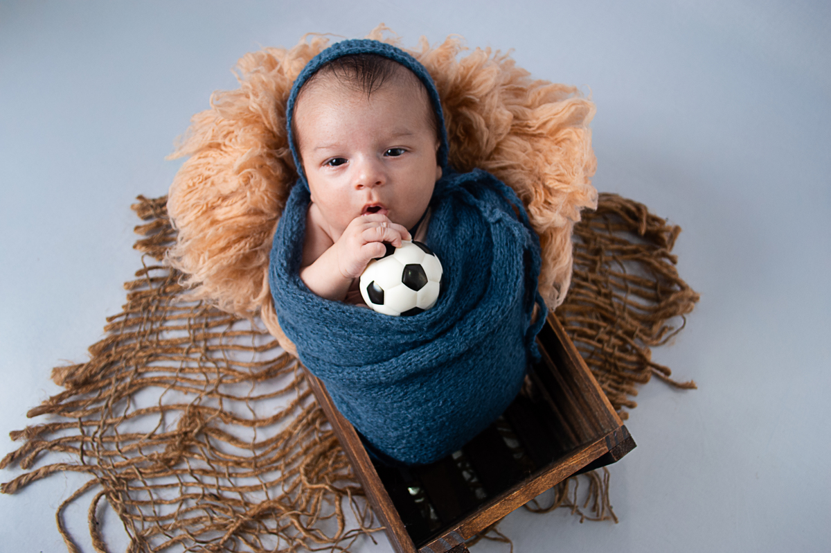 Ensaio newborn do Titi - 30 dias - Canoas - RS