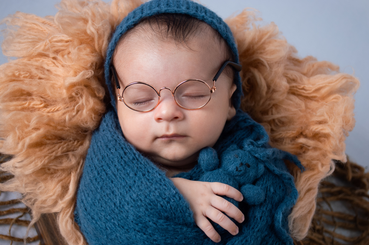 Ensaio newborn do Titi - 30 dias - Canoas - RS