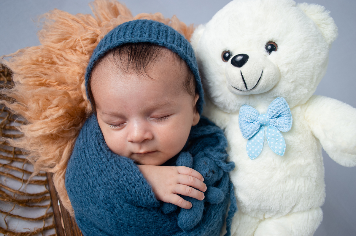 Ensaio newborn do Titi - 30 dias - Canoas - RS