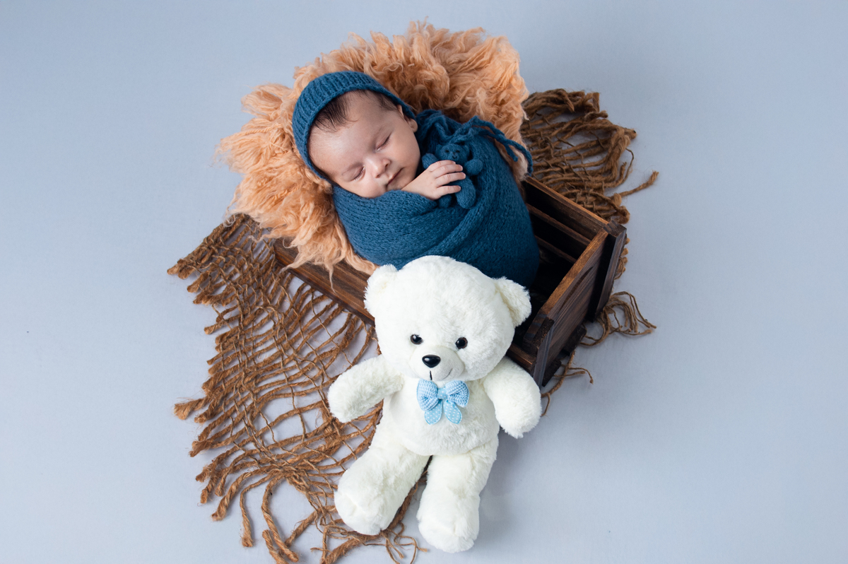 Ensaio newborn do Titi - 30 dias - Canoas - RS