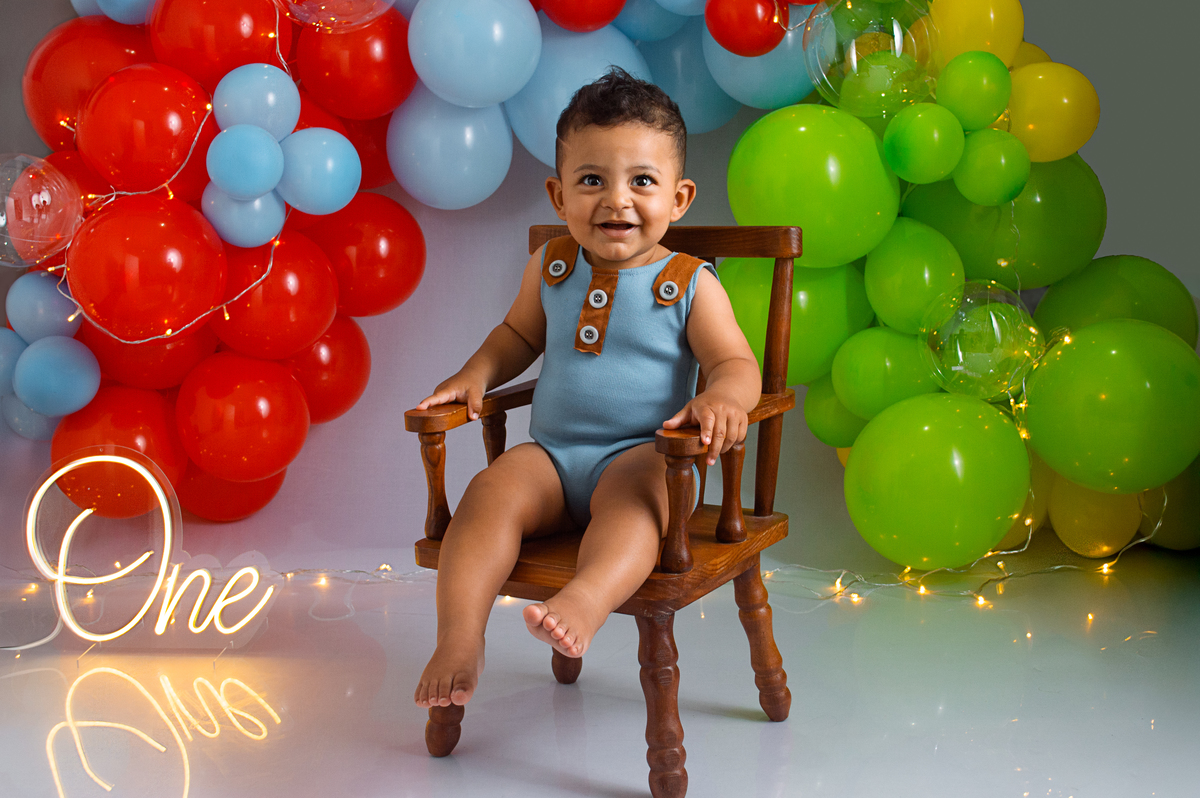 Cake Smash do Vicente - Canoas