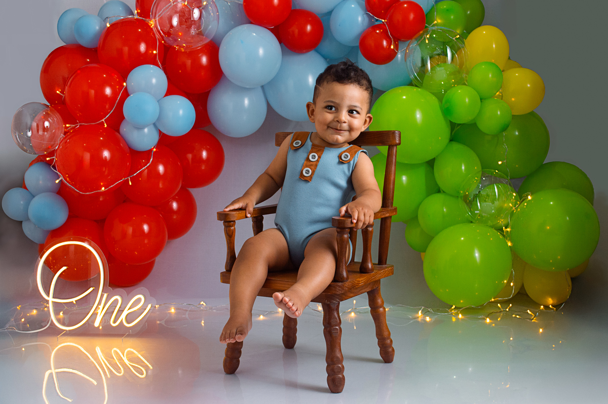 Cake Smash do Vicente - Canoas