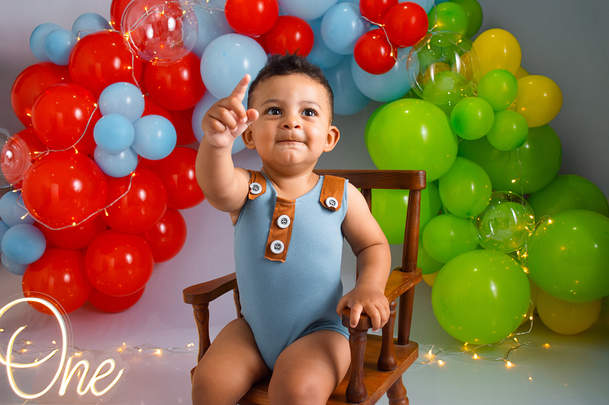 Cake Smash do Vicente - Canoas