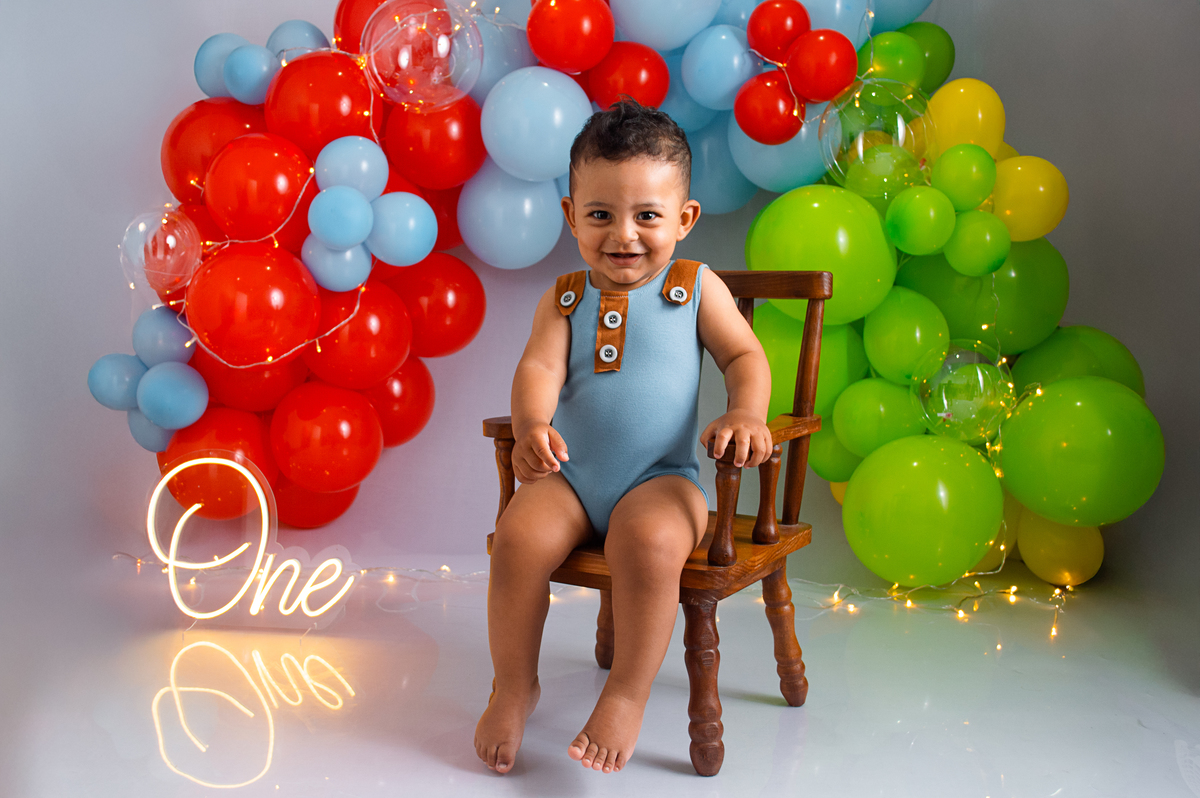 Cake Smash do Vicente - Canoas