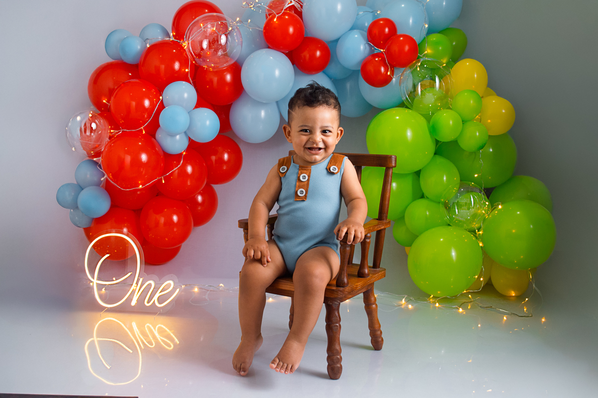 Cake Smash do Vicente - Canoas