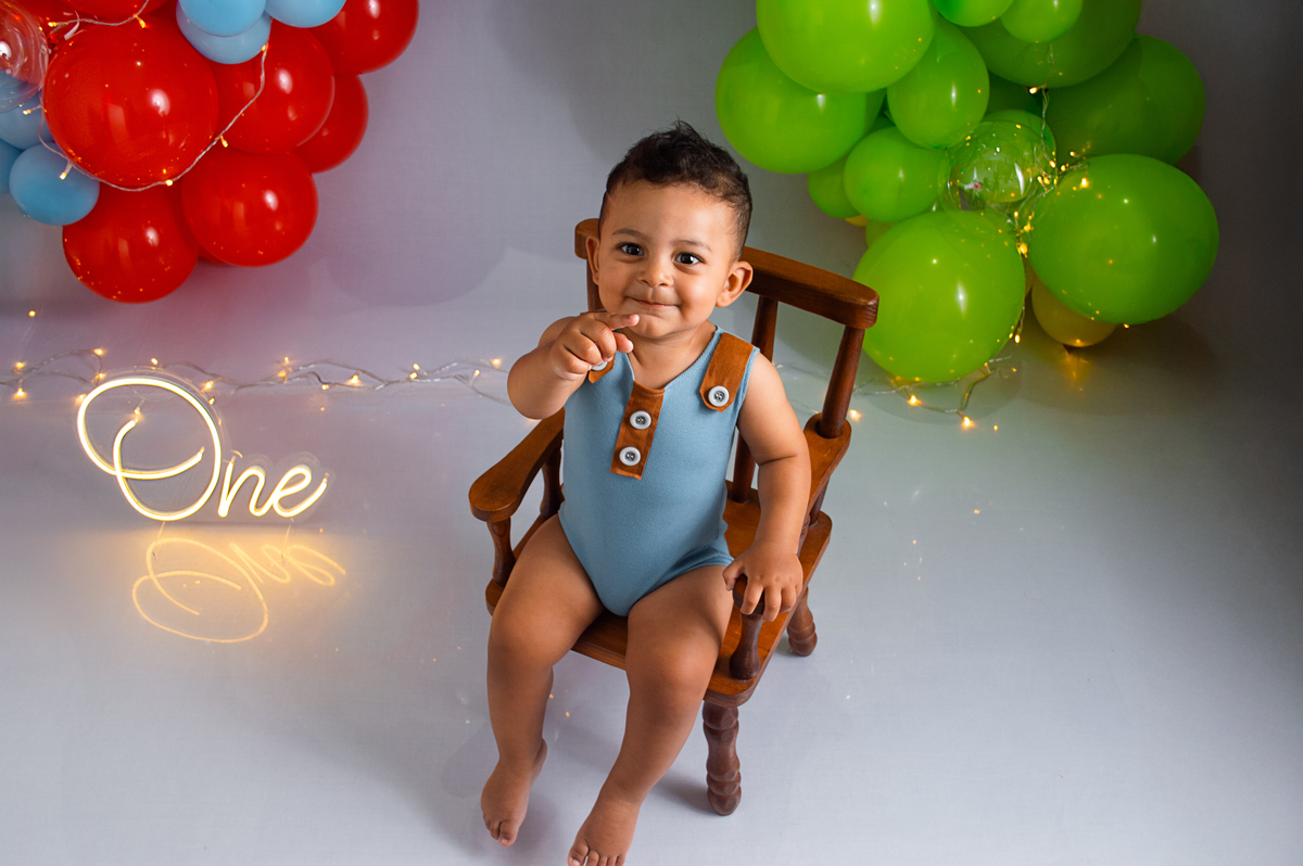 Cake Smash do Vicente - Canoas