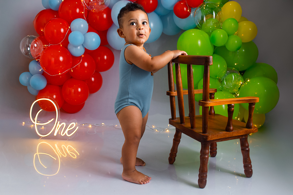 Cake Smash do Vicente - Canoas