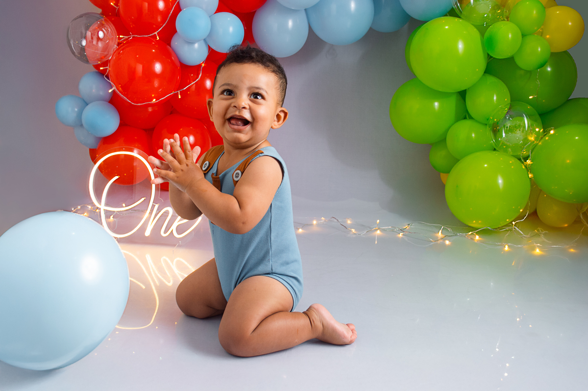 Cake Smash do Vicente - Canoas