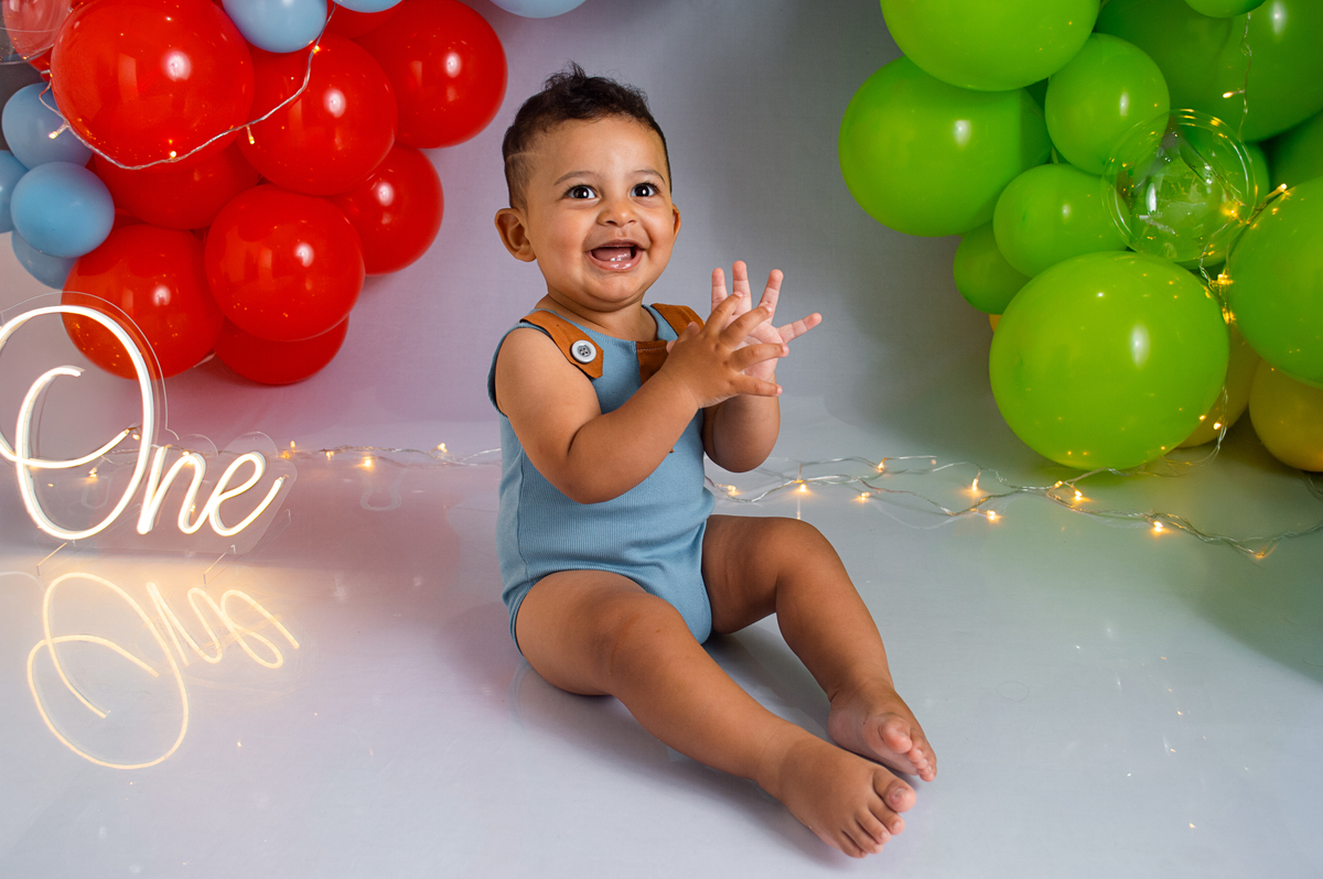 Cake Smash do Vicente - Canoas