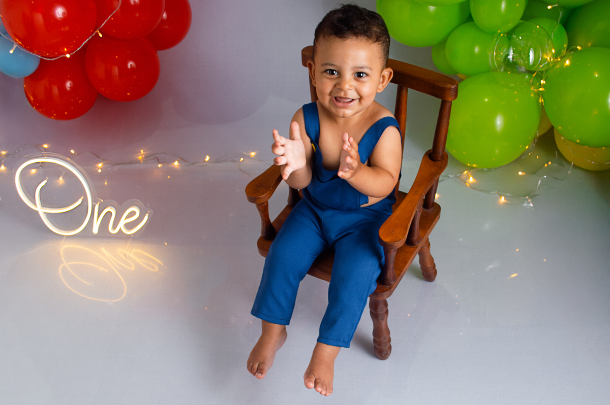 Cake Smash do Vicente - Canoas