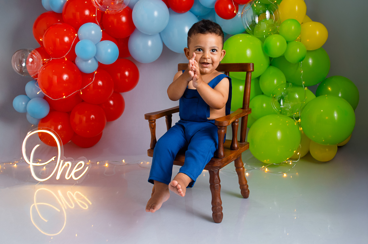 Cake Smash do Vicente - Canoas