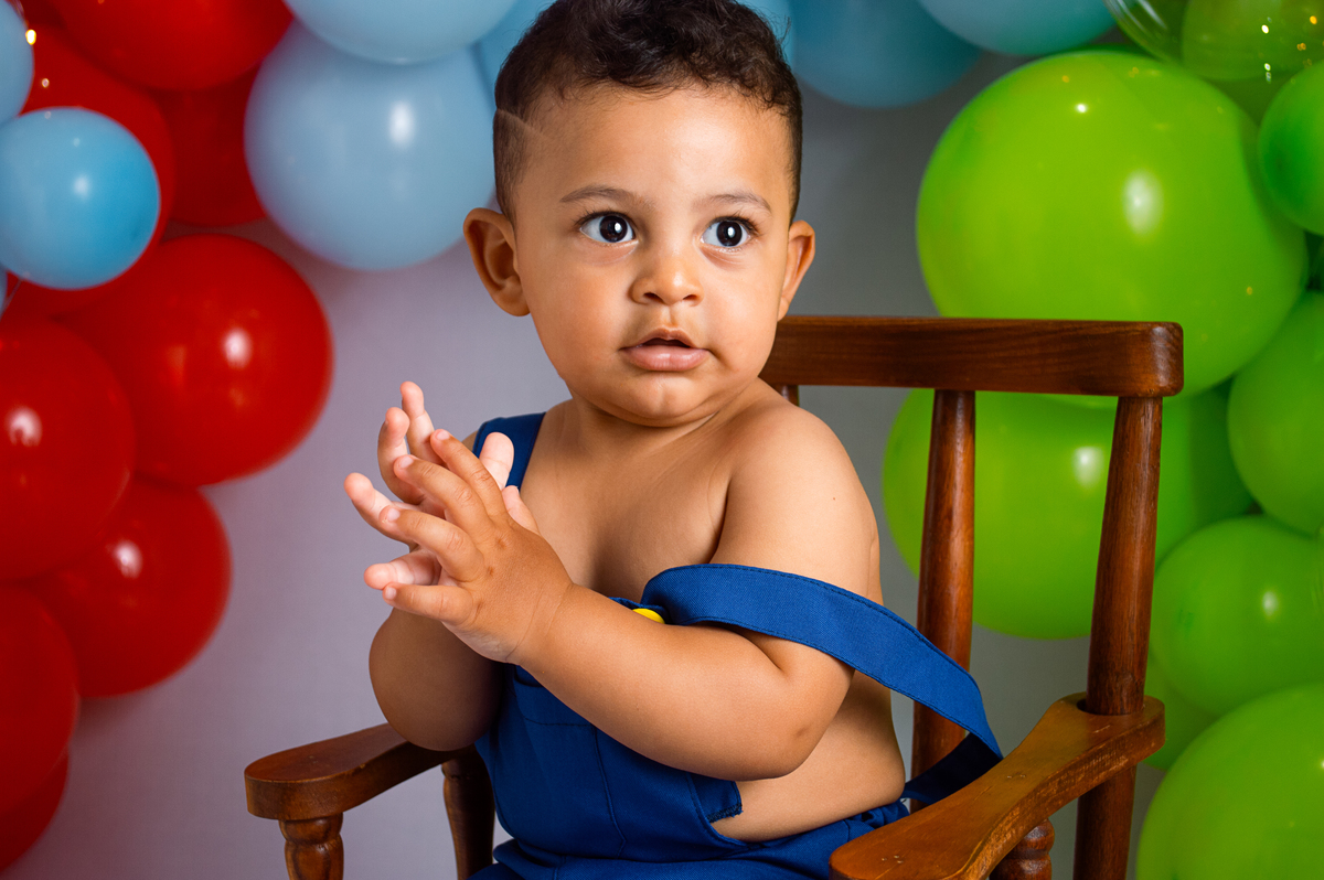 Cake Smash do Vicente - Canoas