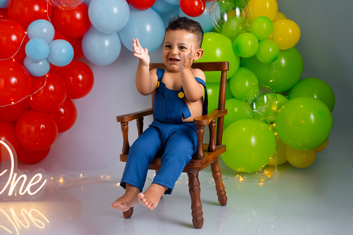 Cake Smash do Vicente - Canoas