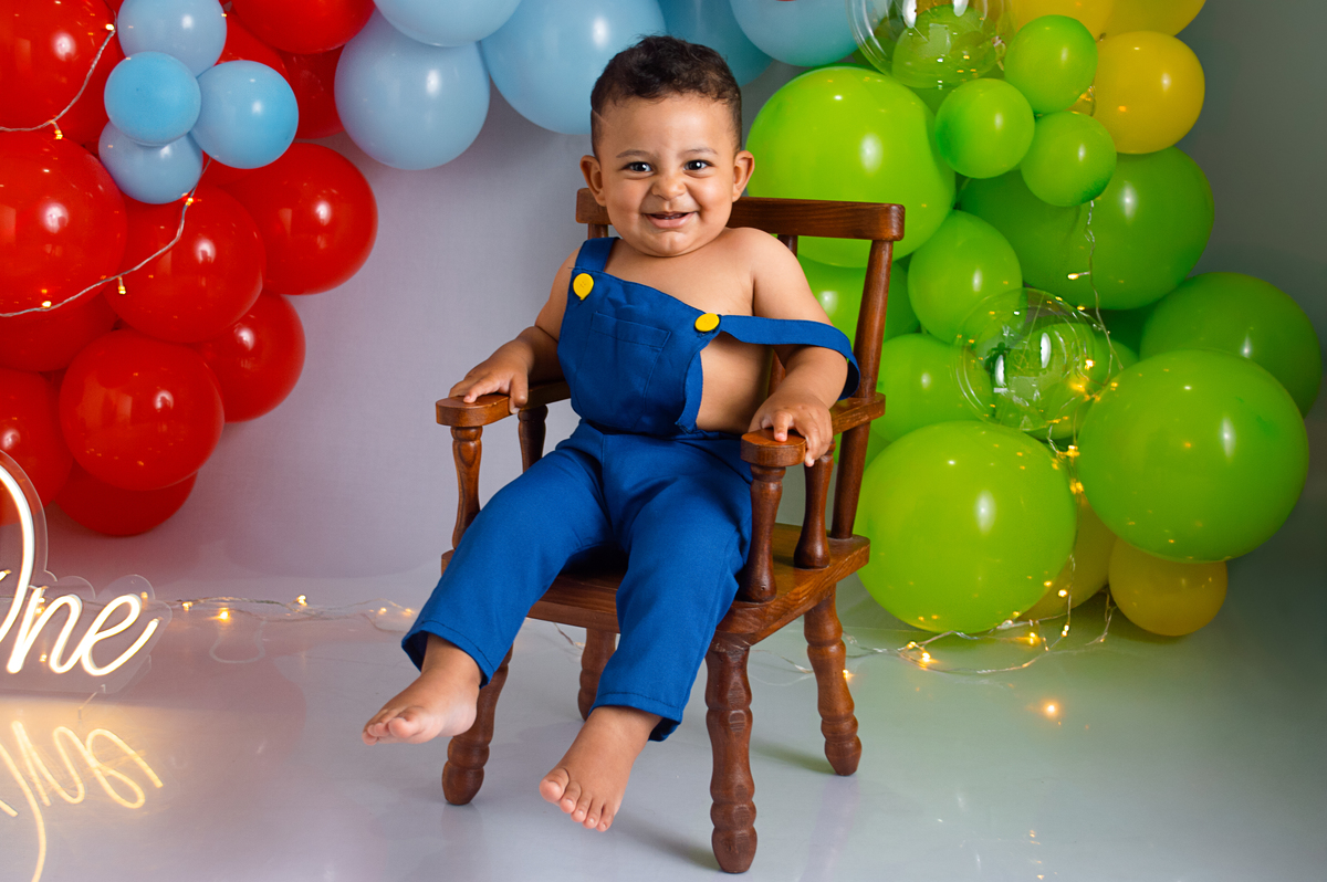 Cake Smash do Vicente - Canoas