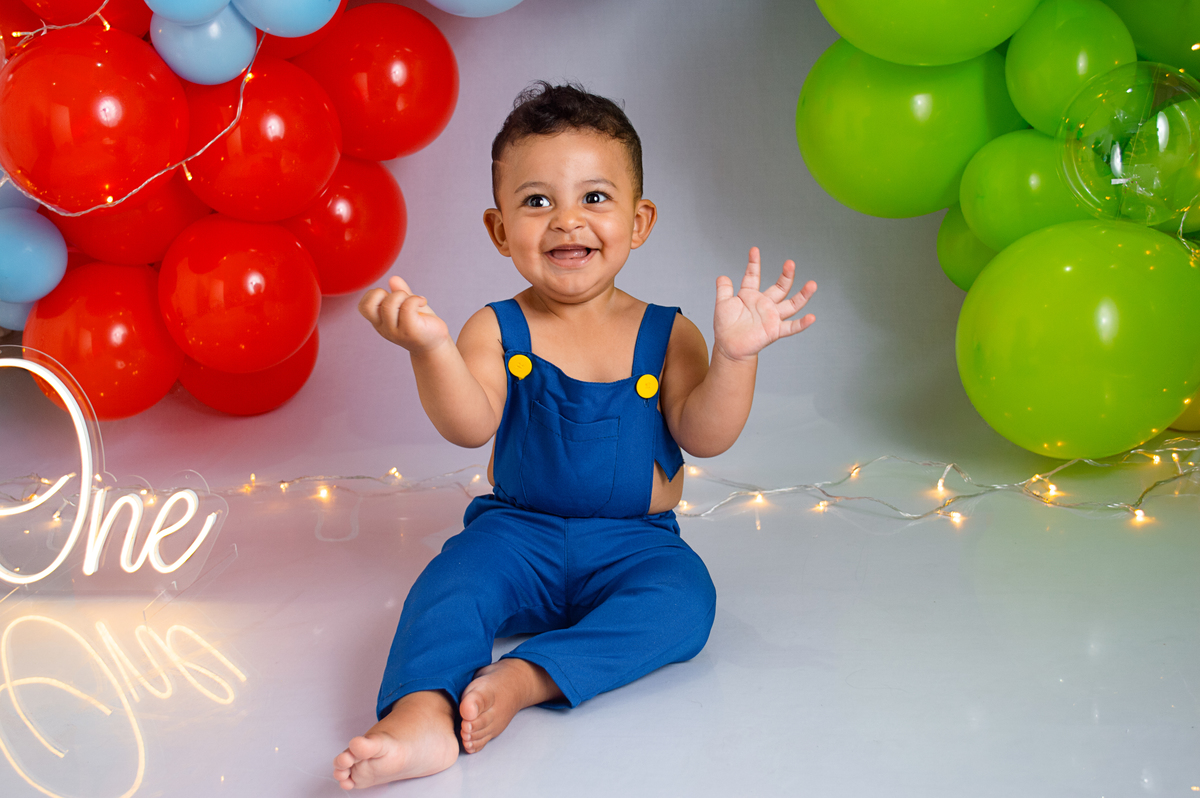 Cake Smash do Vicente - Canoas