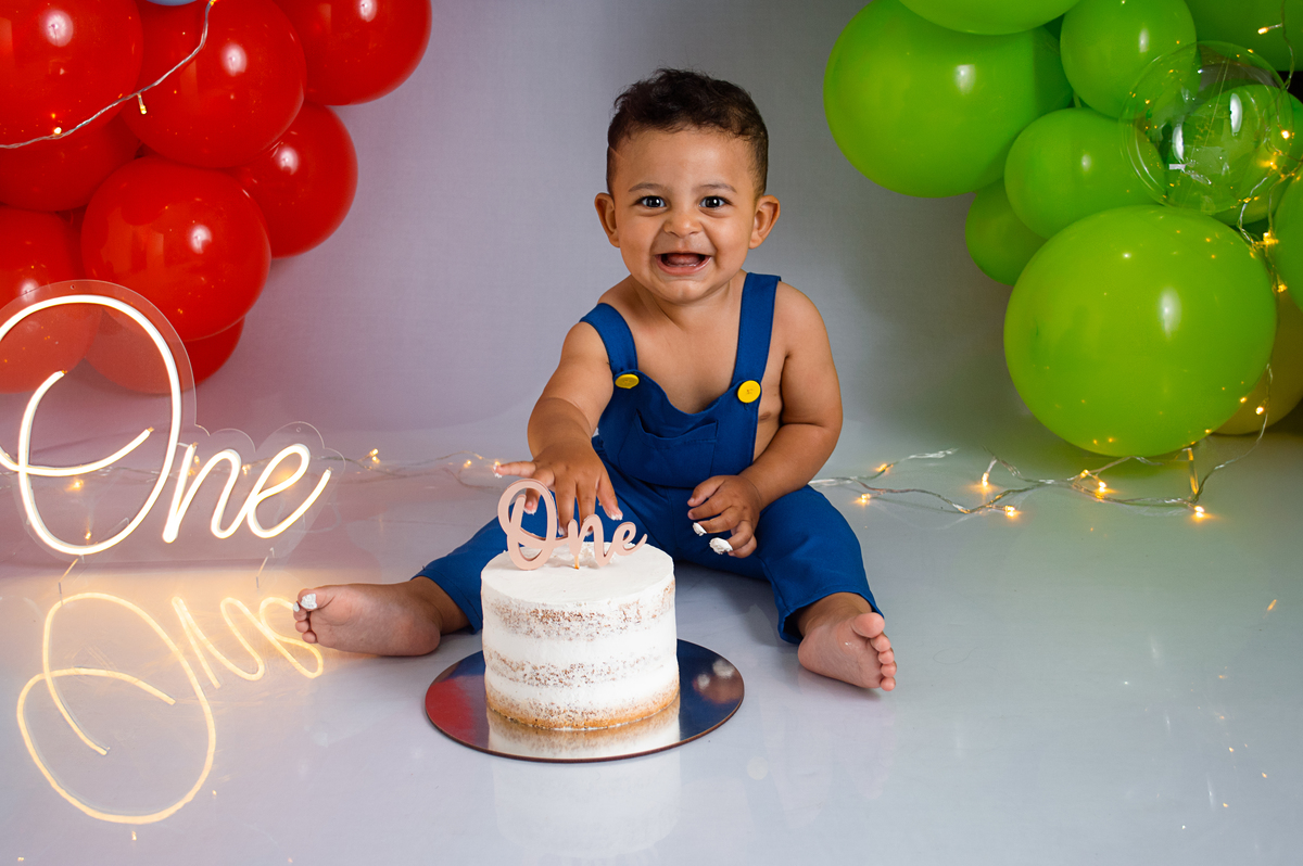 Cake Smash do Vicente - Canoas