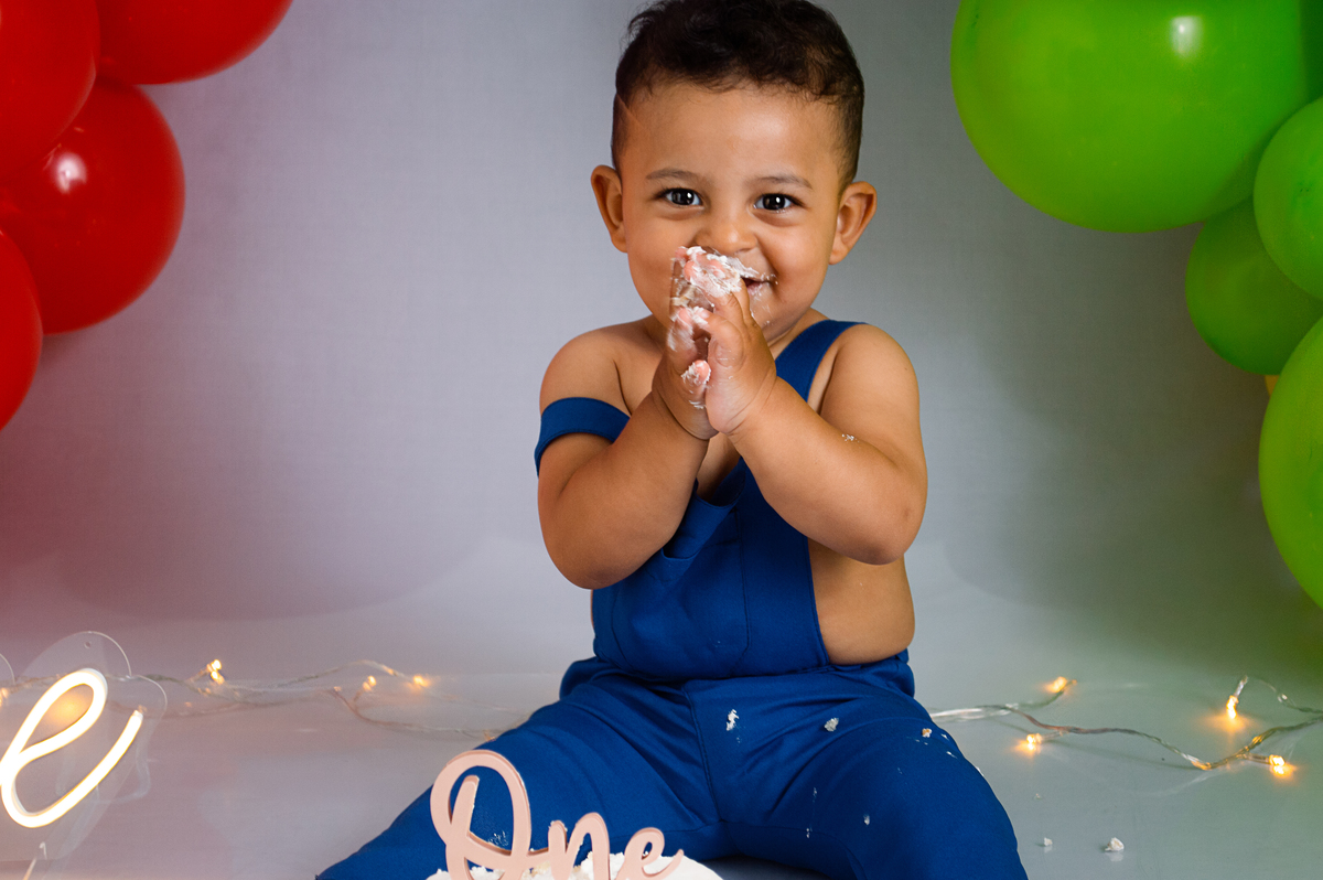 Cake Smash do Vicente - Canoas