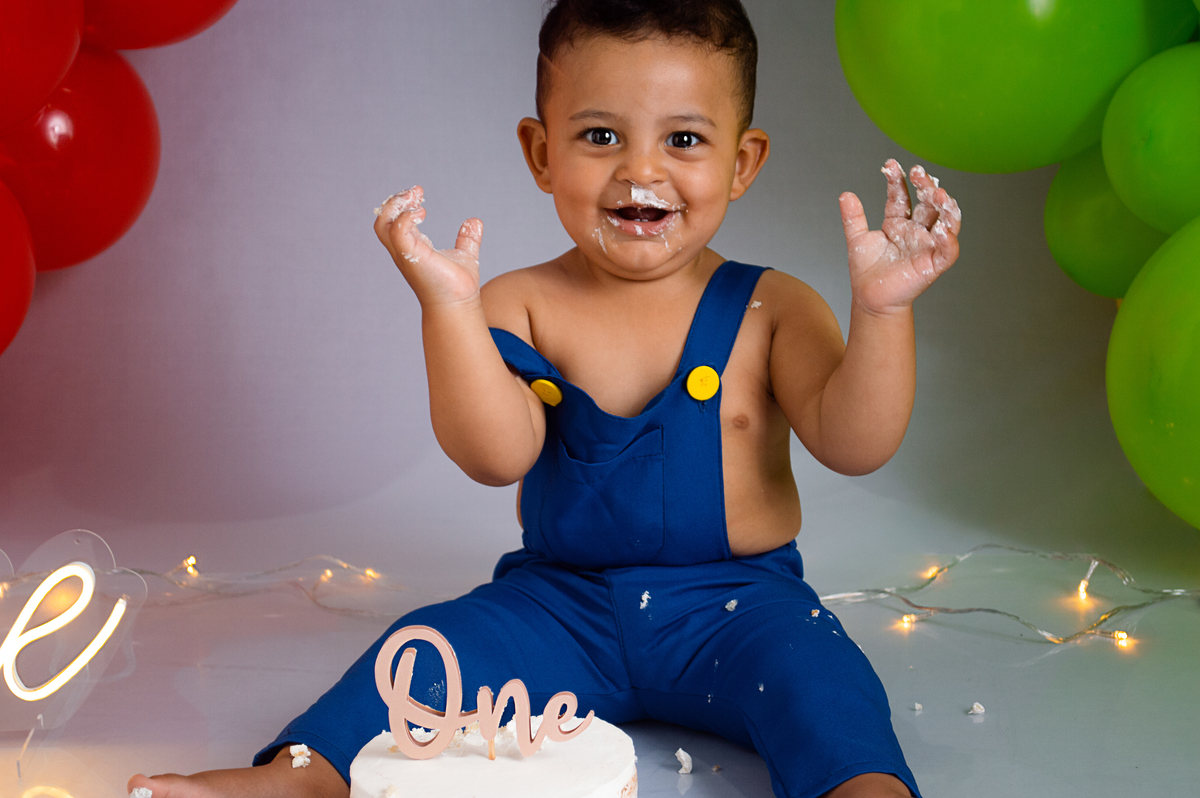 Cake Smash do Vicente - Canoas